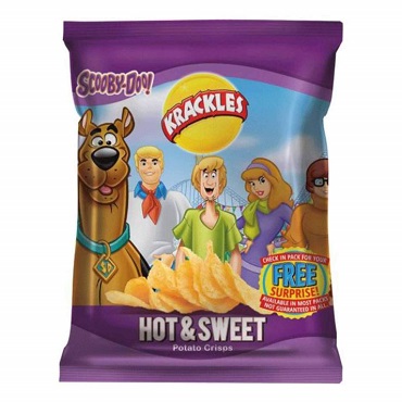 Krackles Hot&Sweet Toons 30g